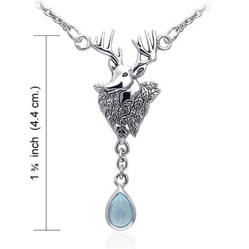 Deer Sterling Silver Necklaces TNC069 - Jewelry